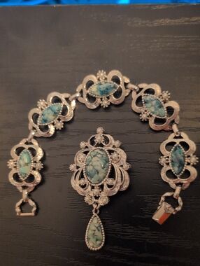 Sarah Coventry Vintage Broach and Bracelette